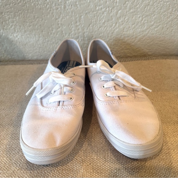 Keds Champion Original White Lace Up Sneakers - Picture 2 of 13